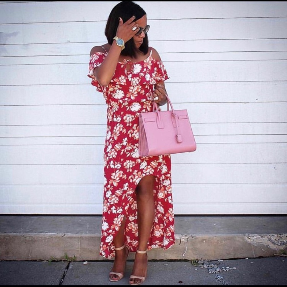 Mimichica Floral Print Dress